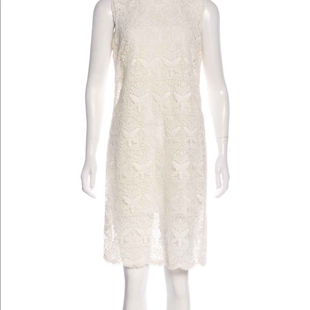 Emilio Pucci White Lace dress